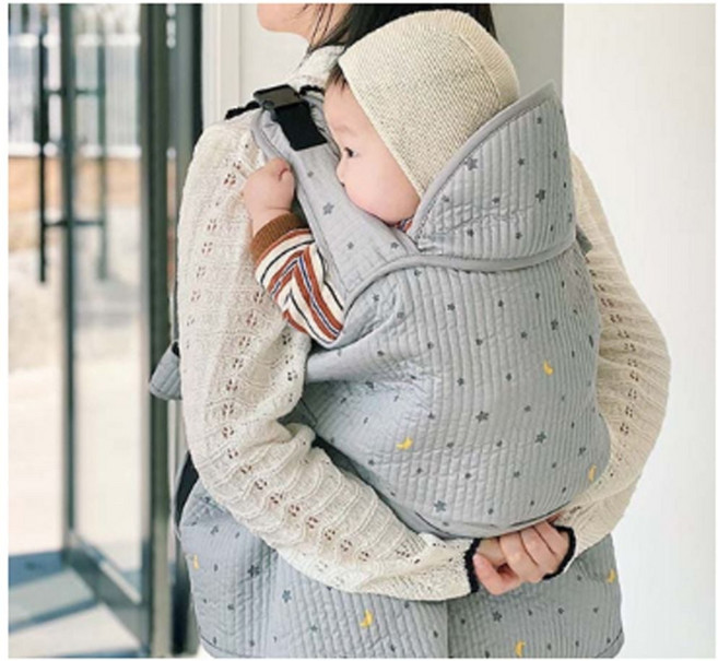 나와니스_ 베이비꼬 아기띠형 전통 포대기 (아기별) kfo+67912tk, 여름망사형