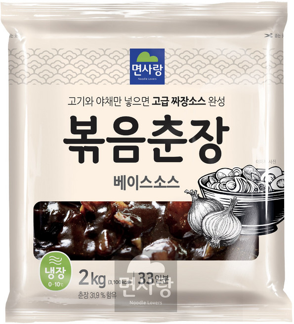 면사랑 볶음춘장 2kg, 1개