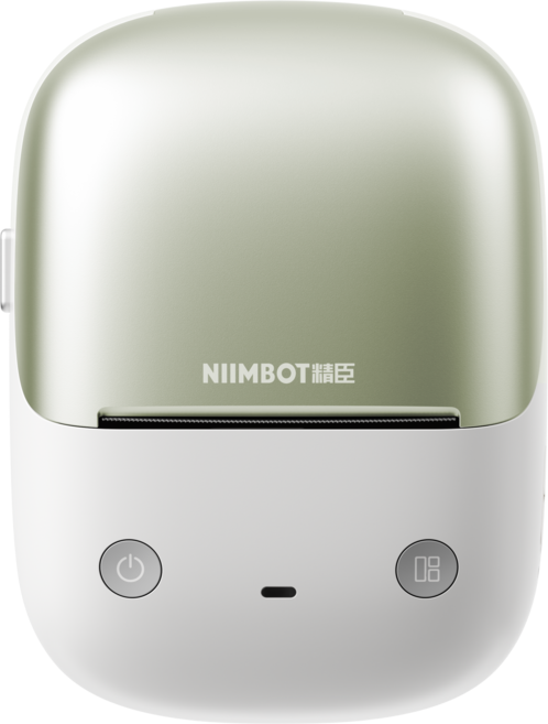 NIIMBOT精臣 B2 Pro 標籤機 300dpi高清 列印紅黑雙色貼紙/照片貼紙 家用/商用, B2 pro【青果綠】單機-無貼紙, 1個