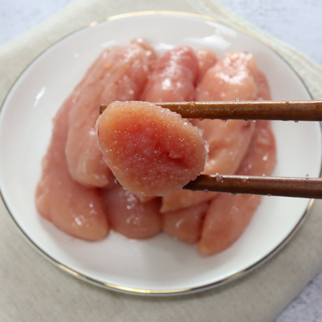 파지 백명란젓 저염 무색소 젓갈 당일제조, 파지 백명란젓 500g, 500g, 1개