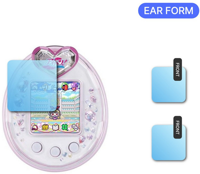 이어폼 다마고치 PS 호환 액정 보호 필름, D025