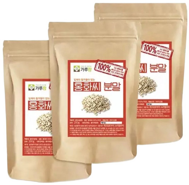 마음담아 국산 볶은 홍화씨 홍아씨 분말, 1개, 600g