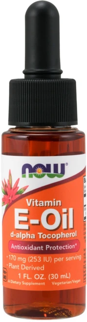 나우푸드 내추럴 E-오일 D-알파 토코페롤 23000IU 포함 글루텐 프리 비건, 1개 - 쿠팡