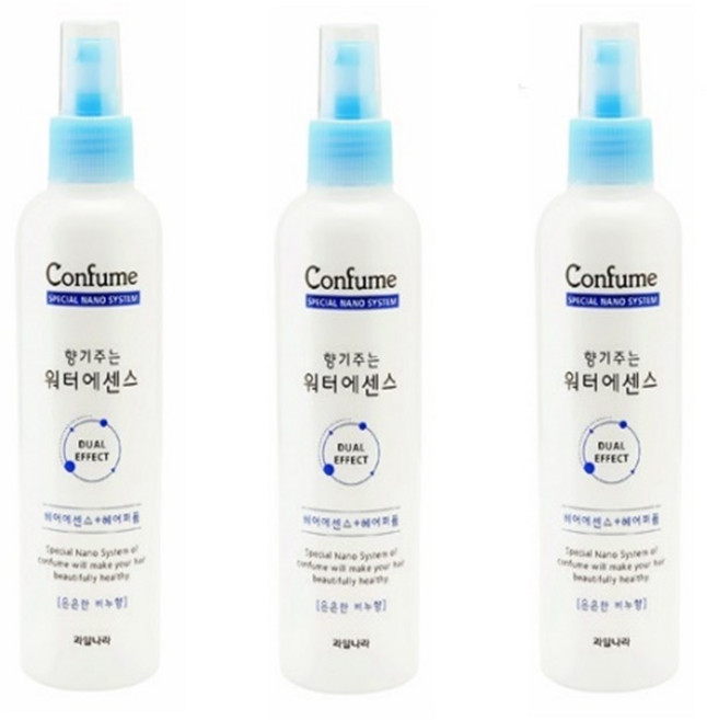 과일나라 컨퓸 향기주는 워터 헤어 에센스 은은한 비누향, 252ml, 6개