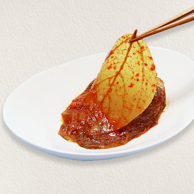 산마을농장 삭힌 양념콩잎장아찌, 1개, 500g