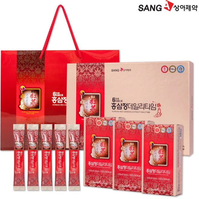 홍삼정 데일리타임, 300ml, 1박스 - 쿠팡