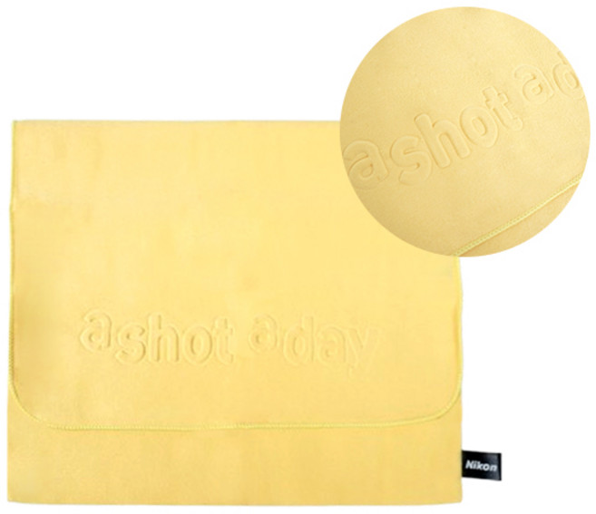 카메라렌즈포켓융모음전 캐논로그 니콘로그 소니로그 무지포켓융, 06. 정품니콘극세사포켓융(대), 1개