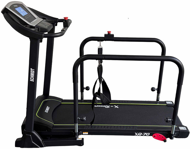 SCHMIDT 가정용 실내 무소음 유산소 트레드밀 런닝머신 방문설치, XQ-70, 블랙