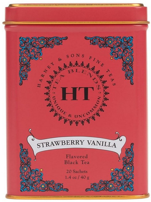 Harney Sons HT Decaf 핫 시나몬 티 티백 20개 40g1.4온스 139244, 20개(1팩)