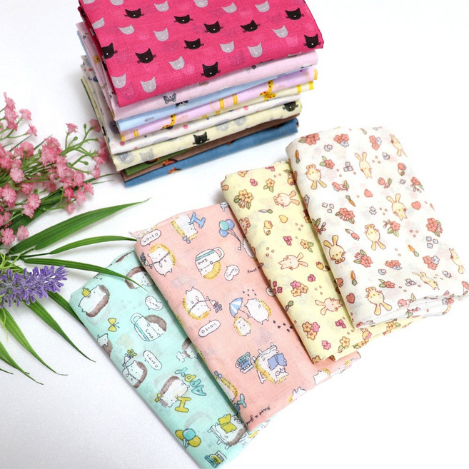 콘도라 동물캐릭터 가제손수건 귀요미손수건 앙증맞은손수건 국내생 목수건 거즈 쁘띠 순면손수건 유치원행사 선물 목스카프 여름 인쇄가능 학교