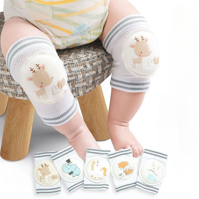 명신 키키 아기 무릎보호대 유아메쉬쿠션, 1개, 토끼