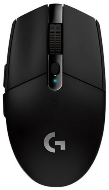 FUXNGZI 로지텍 마우스 + BOLT 수신기, BLACK, G304