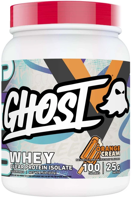 GHOST 웨이 클리어 프로틴 아이솔레이트 오렌지 크림, 640g, 1개 - 쿠팡