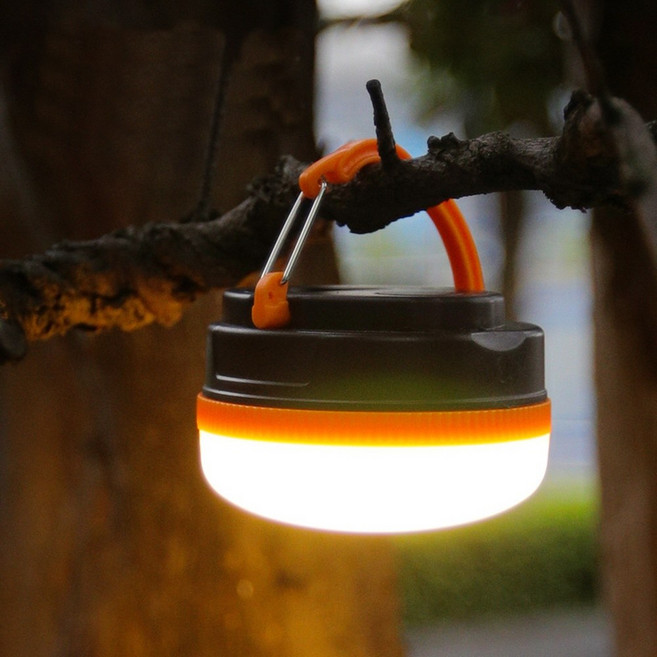 5단 밝기 조절 랜턴 캠핑 램프 마그네틱 LED, 1개, 1개