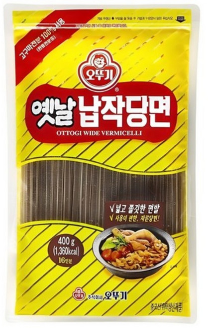 [오뚜기] 옛날 납작당면, 800g, 1개