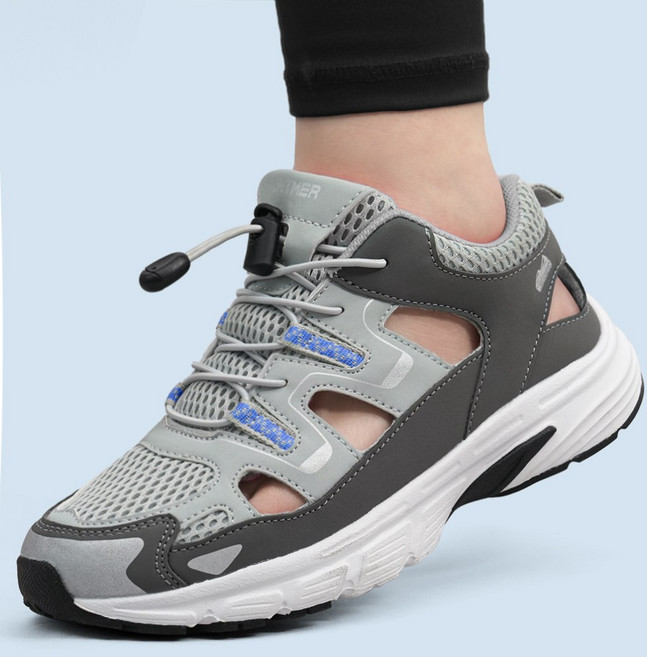 SSOOSS 남성 샌들 여성 샌들 스포츠 샌들 여름 운동화 아쿠아슈즈 미끄럼방지 신발 LW92B0M