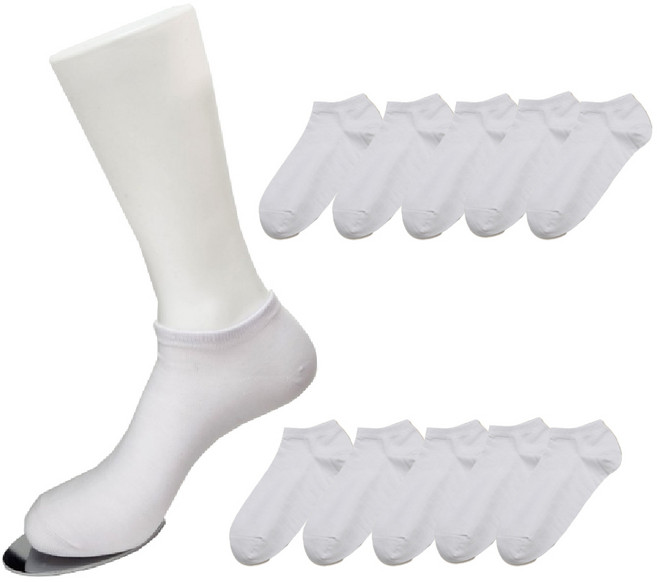 이노케어플러스 남성용 항균 발냄새 제거 무지 양말 10켤레