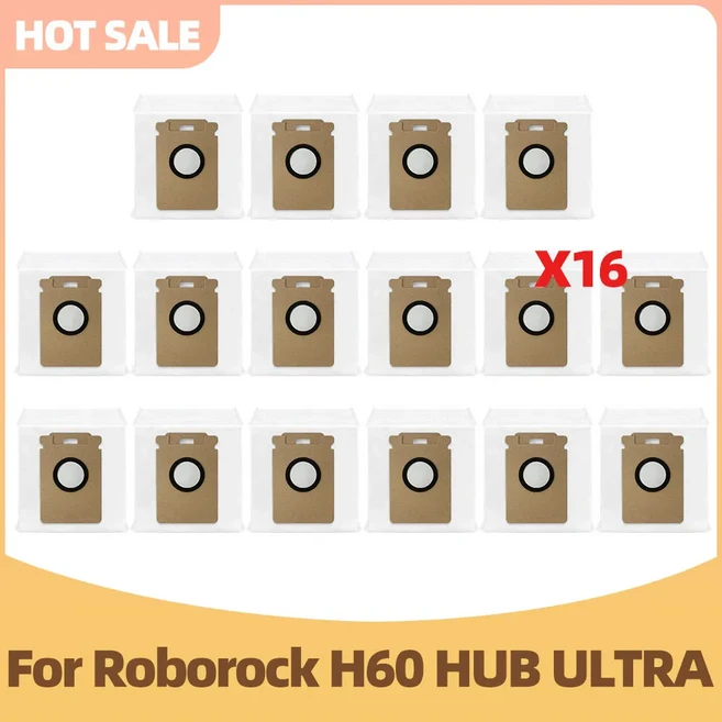 Roborock H60 HUB ULTRA 호환 — 진공청소기 먼지봉투., 06 Set  E