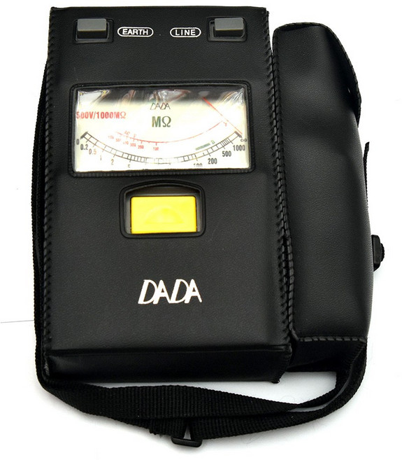 다다전기 DADA Y-5074B 아날로그 절연저항계 메가테스터기, 1개