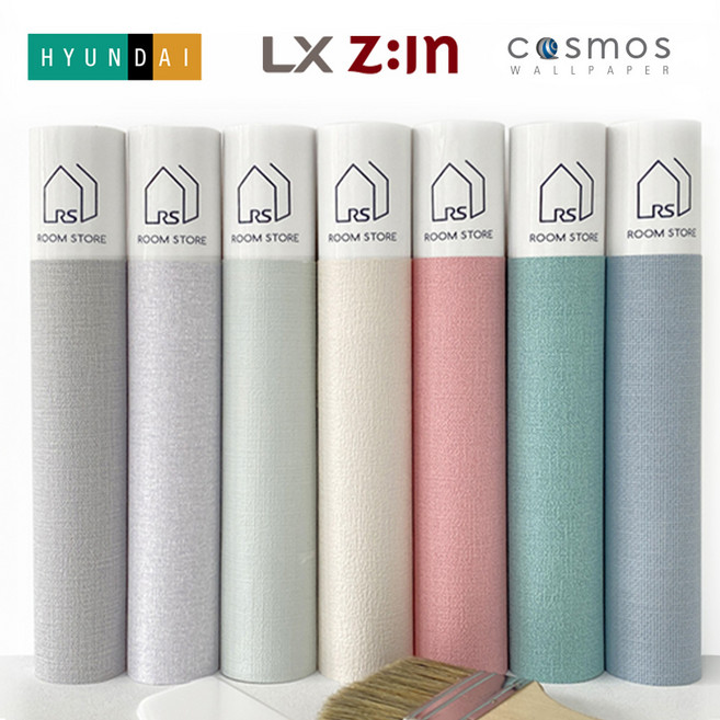 [6+1이벤트] 룸스토어 만능풀바른벽지 합지 쉬운 셀프 도배 인테리어 단색, 일반풀바른벽지, 310cm × (필수! 제품번호 결제창에서 입력)