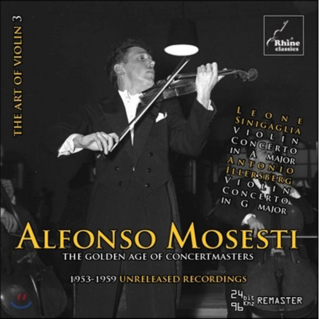 [CD] Alfonso Mosesti 알폰소 모제티 - 이탈리아의 바이올린 협주곡집: 시니갈리아 / 일러스베르크 (The Golden Age Of Conce...