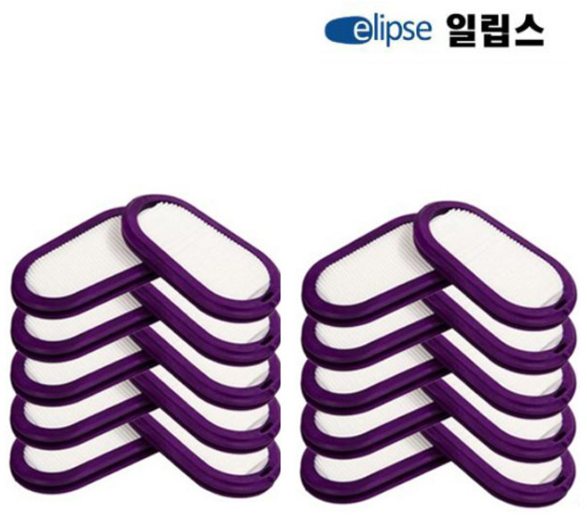 일립스 방진마스크 교체용 필터 SPR321 10세트 (20EA) 특급필터, 혼합색상