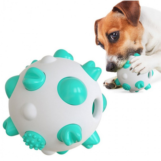 (창고정리)애견 강아지칫솔 애견 셀프 양치 치석제거기 이빨닦기 스케일링 장난감 1101, 민트블루, 민트블루, 1개