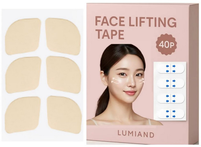 페이스 리프팅 엘프 귀 테이프 교정 패키지, 엘프귀24p+리프팅40p