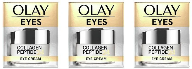 Olay 콜라겐 펩타이드 24 아이크림 15ml 3팩 - 쿠팡