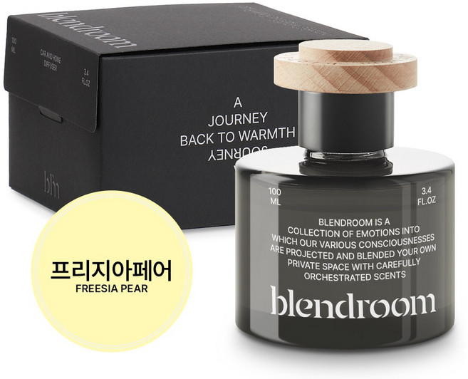 블랜드룸 고급형 디퓨저 100ml, 1개, 프리지아페어
