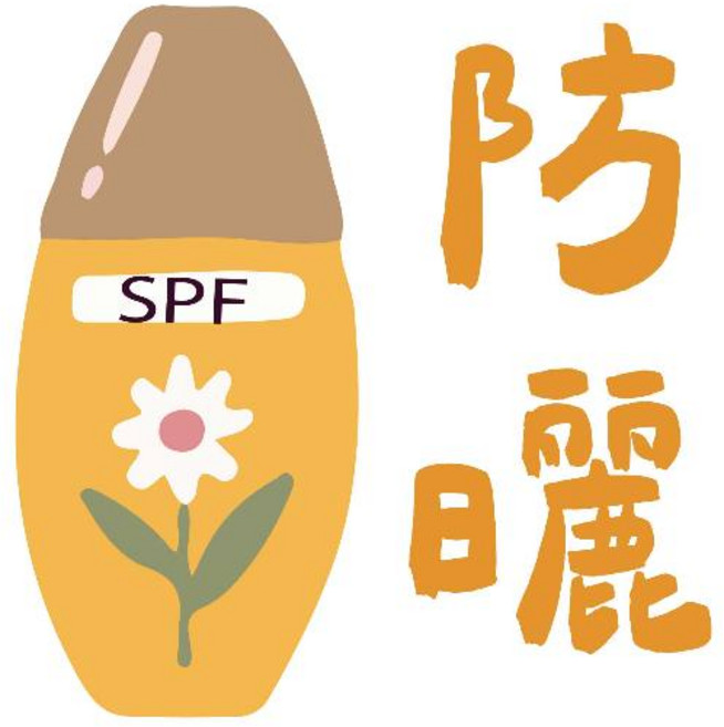 水晶分裝瓶貼 轉印貼 防水旅行盥洗用品貼紙 標籤貼紙 【防曬】-約3cm, 1個, 水晶【防曬】-約3cm