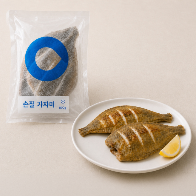 바다나라씨푸드 국내산 손질 포항 가자미 (냉동), 1개, 800g (6미)