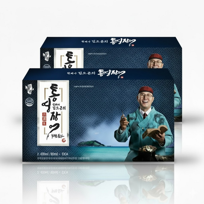 김오곤 자연산 통영장어진액 여름철 보양식 기력회복 장어액기스 즙 2.4L 1개, 80ml, 60개