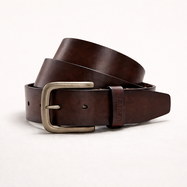 [국내배송]리바이스 남성 통가죽 벨트