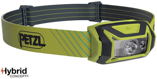 페츨 티카 코어 450루멘 충전식 헤드랜턴 AP-E067AA 03, 1개, 옐로우
