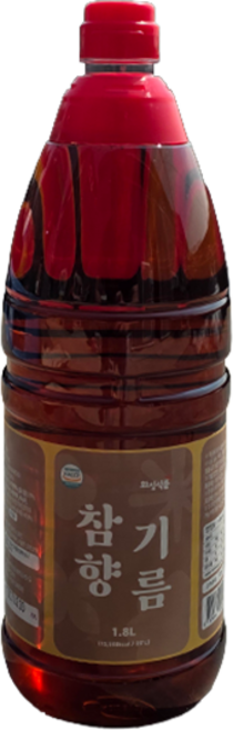 화성식품 업소용 대용량 가성비 참향기름, 1개, 1.8L