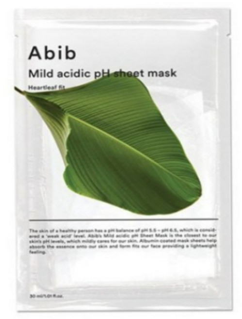 아비브 약산성 pH 시트 마스크 어성초 핏 30ml, 1개입, 10개