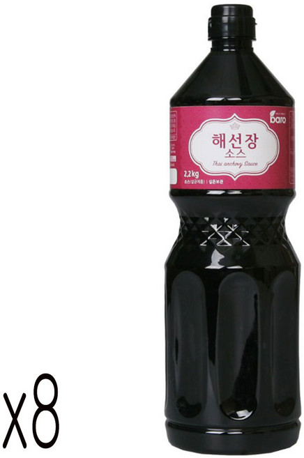 새마원 바로 해선장 소스 쌀국수 샤브샤브 동남아요리 소스, 8개, 2.2kg