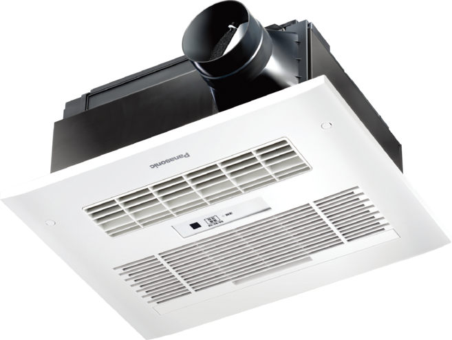 Panasonic 浴室暖風機 快速暖房 安全節能 簡約設計, 白色, FV-40BU1W-220V