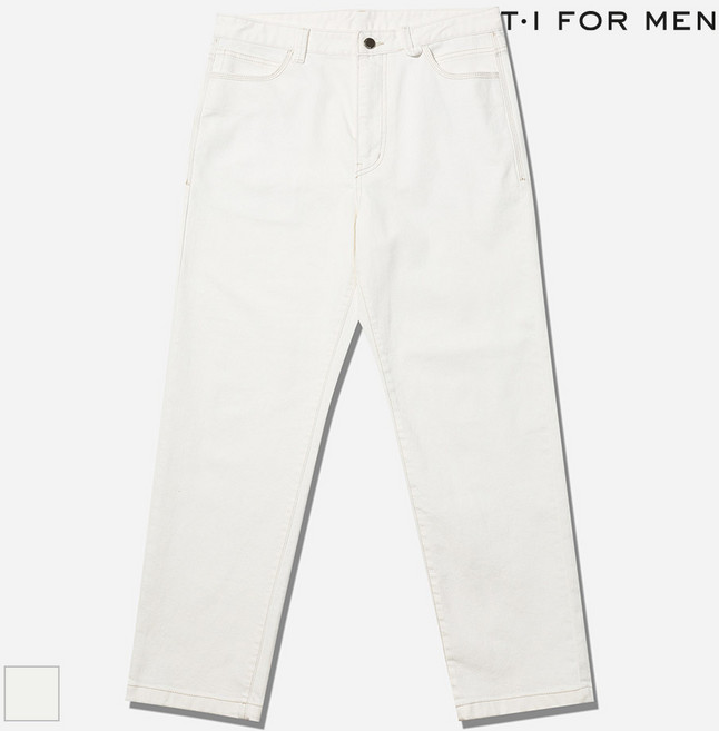 [T.I FORMEN] 뉴 스탠다드 핏 5PKT 팬츠_M234MPT138M