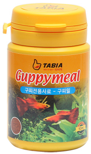 타비아 로라펫 구피밀 사료, 50ml, 30g, 2개