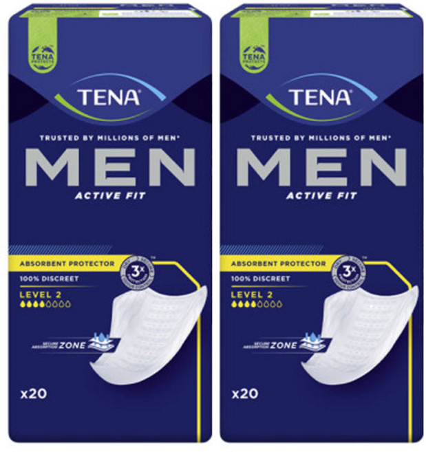 테나 맨 Level 2 남성용, 20매입, 2개