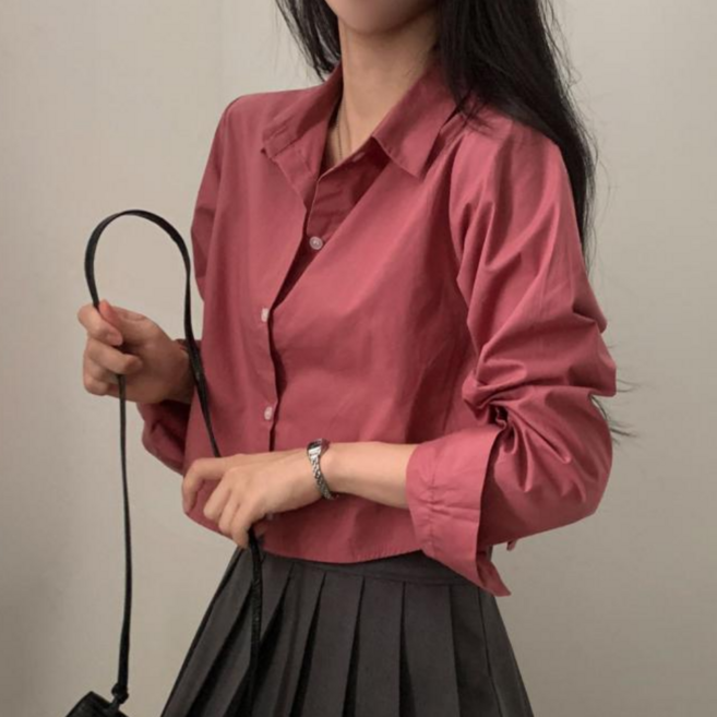 우니크 여성 블라우스 구김없는 링클프리 여성셔츠