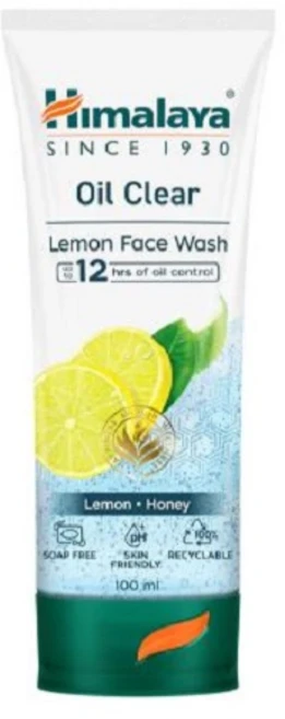 Himalaya Oil Clear Lemon Face Wash, 1개, 150ml - 쿠팡