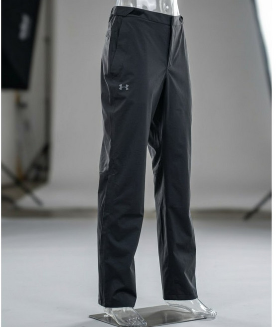 [언더아머_스포츠] 기능성 레인팬츠 골프 비옷 바지 남성 GOLF rain pants TM1342718 Black