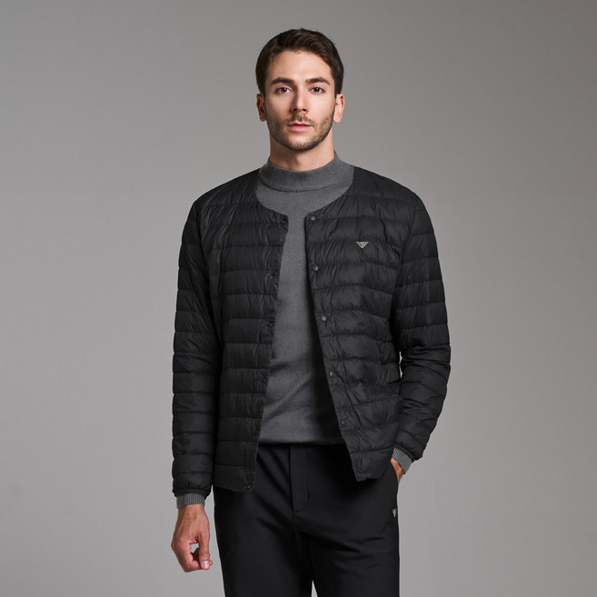 다운블로우 남성 스포츠 골프웨어 덕다운 경량 패딩 DBC 1812