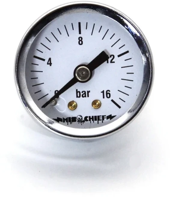 미스치프 E61 플로우 컨트롤 디바이스 조절 가능한 스테인리스 에스프레소 머신 프로필 밸브 키트 업그레이, 08 White gauge