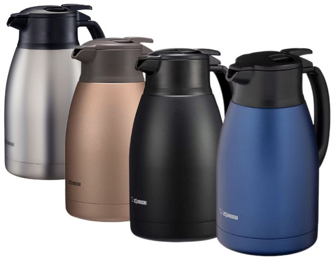 象印 ZOJIRUSHI 桌上型不鏽鋼真空保溫壺 1.5L SH-HC15 保溫瓶, 玫瑰金(NU), 1個