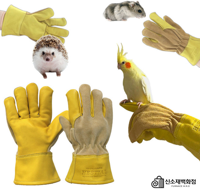 핸드맥스 헤스티아2 물림방지 장갑 고양이 강아지 훈련 반려동물 핸들링 할큄 입질 소동물, 1개