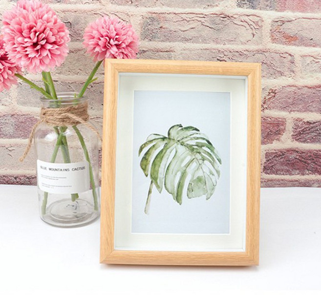 레디박스 북유럽 우드 프레임 인테리어 액자 원목색
